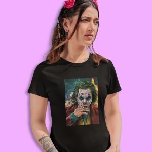 Pure Cotton Bio-Washed Chest Printed T-Shirt – The Joker-Nemis-Design-1 – by ZingerTees-Unisex-EL9120500