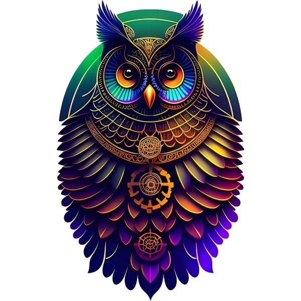 Owl Art 1 Wh D