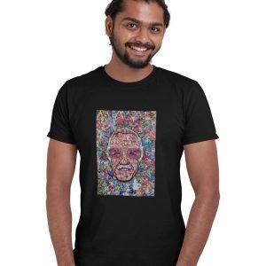 Pure Cotton Bio-Washed Chest Printed T-Shirt – Superhero Series – Tribute to Stan Lee – by ZingerTees-Unisex-EL9120499