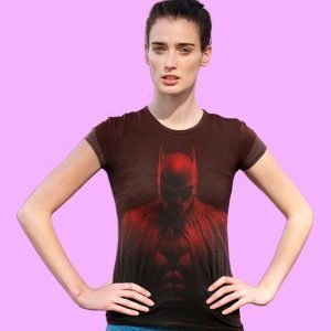 Super Dry-fit Printed T-Shirt – Superhero Series – The Batman Design 1 – by ZingerTees-Unisex-EL9120572